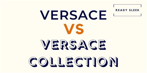 versus versace brand|difference between Versace and versus.